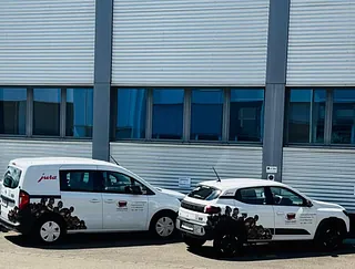 Abhol- und Lieferdienst 100% Elektrisch